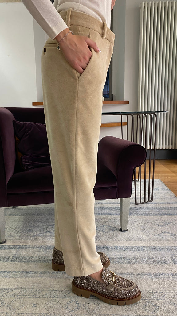 CIRCOLO 1901 PANTALONE VELOUR