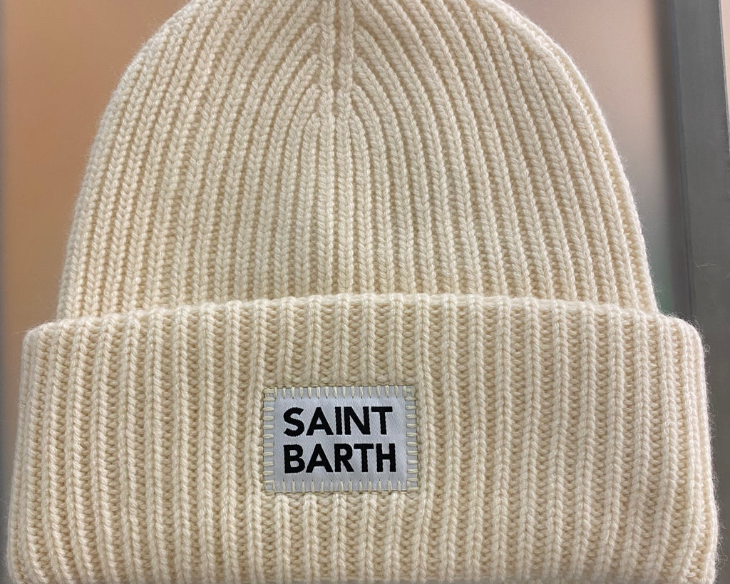 SAINT BARTH BERRETTO LANA PATCH