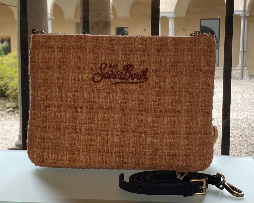 SAINT BARTH POCHETTE TWEED