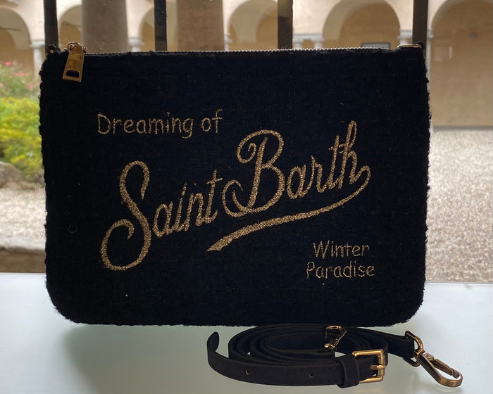 SAINT BARTH POCHETTE TWEED