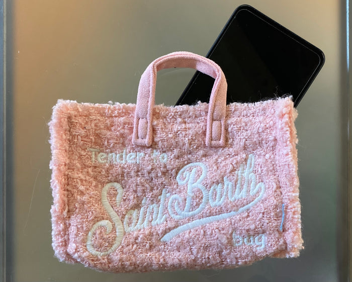 SAINT BARTH PHONE BAG TWEED