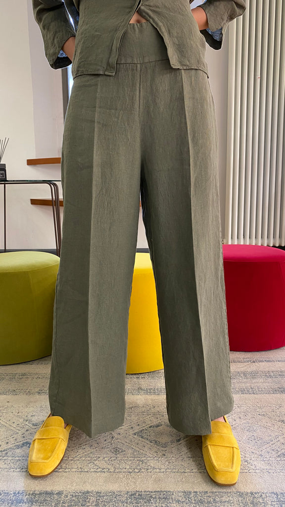 ADELE PANTALONE LINO FRANCESE