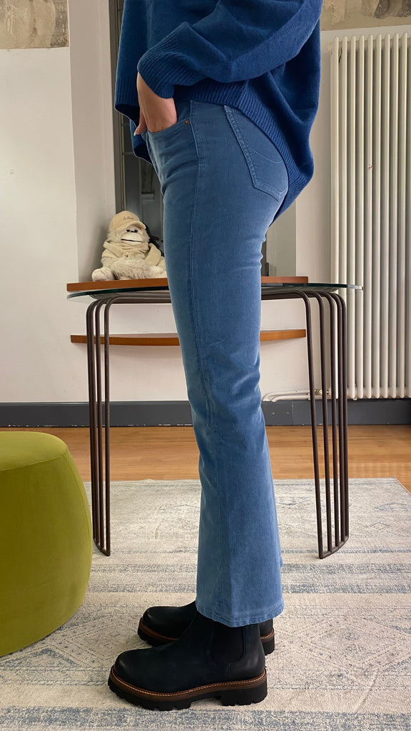 CIGALA'S PANTALONE VELLUTO TROMBETTA